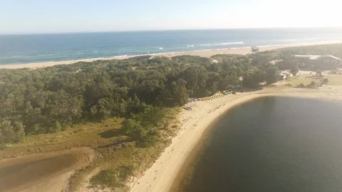 Lake entrace Stock Footage 100598139