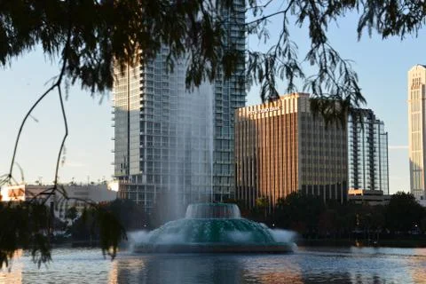 Lake Eola Day Stock Photos