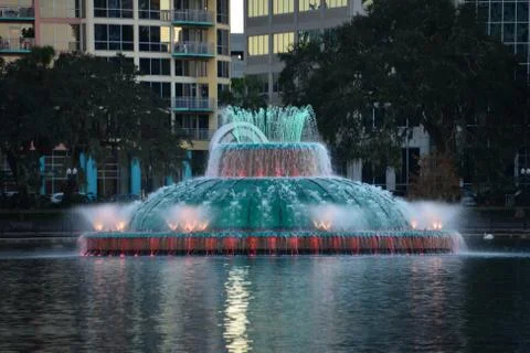 Lake Eola Day Stock Photos