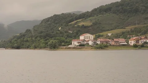 The Lake of Eugi in Navarra, Spain Stock Footage 81747021