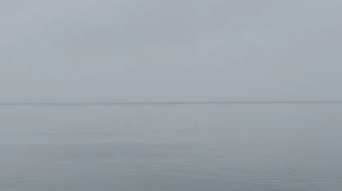 Lake flat cloudy day Stock Footage 58574895