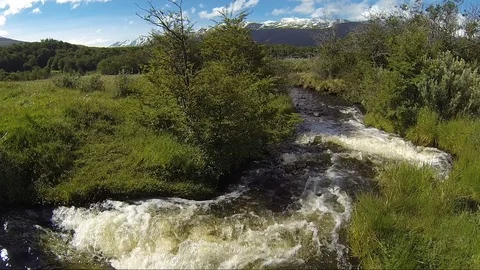 Lake flow Stock Footage 100662849