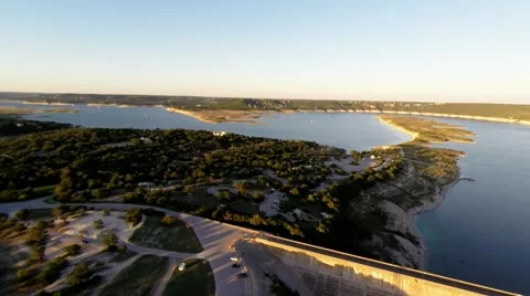 Lake fly over Stock-Footage 42357057