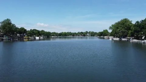 Lake Flyover 스톡 동영상 219833655