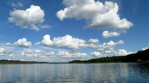 Lake 库存影片 843994