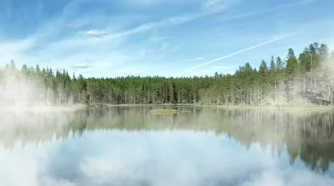 At The Lake Stock Footage 18190600