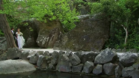 On A Lake Video stock 52485567