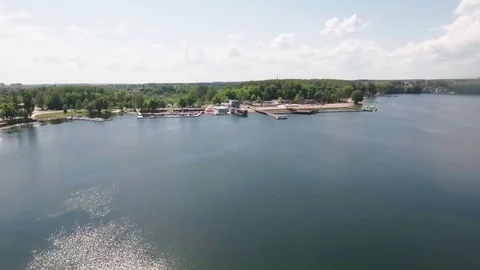 Lake Stock Footage 76364558