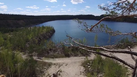 Lake Video stock 77534063