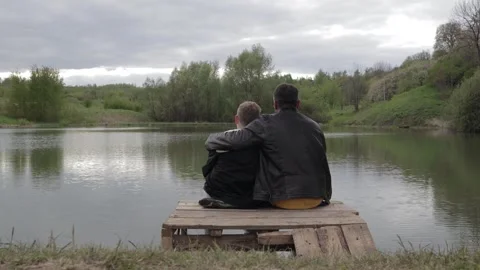 At a lake Stock Footage 274952140