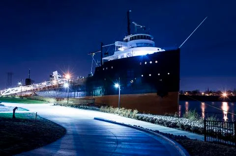 Lake freighter Stock-Fotos