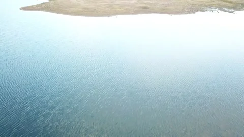 Lake Front Fly Over Stock Footage 154505567