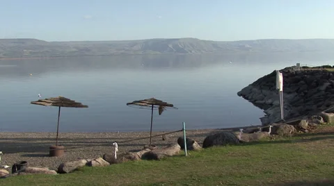 Lake Galilee. Stock Footage 51332845