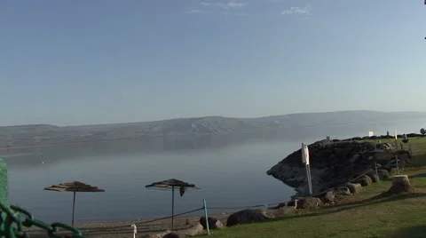 Lake Galilee. Stock Footage 51332981