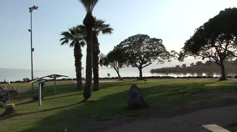 Lake Galilee. Stock Footage 51333003