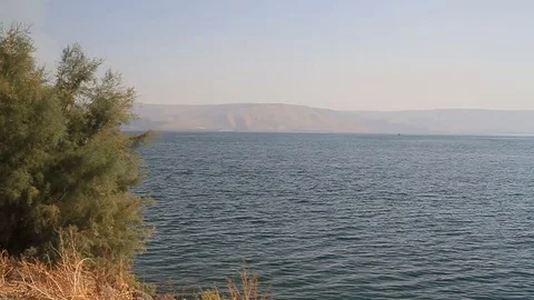 Lake of Galilee Stock Footage 103057073