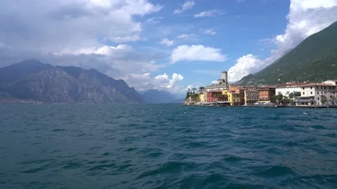 Lake Garda 스톡 동영상 136177608
