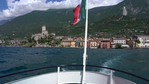 Lake Garda 库存影片 136177611