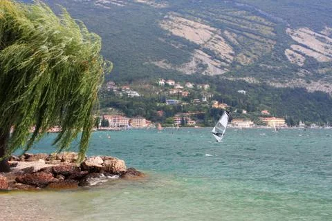 Lake garda Stock Photos