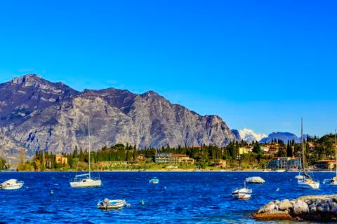 Lake Garda Foto stock