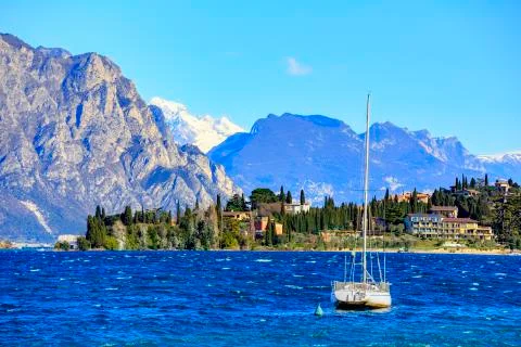 Lake Garda Foto stock