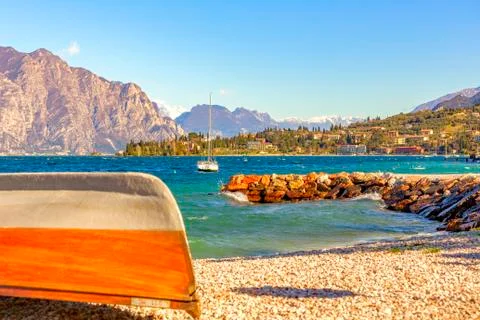 Lake Garda Foto stock