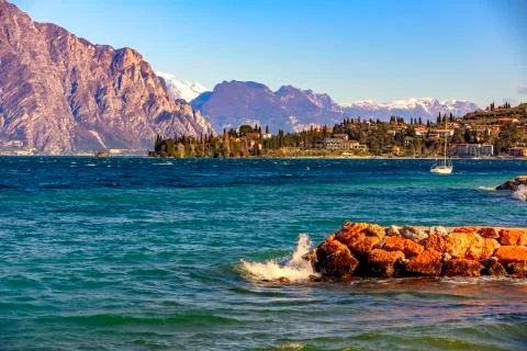 Lake Garda Foto stock