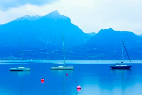Lake Garda Foto stock
