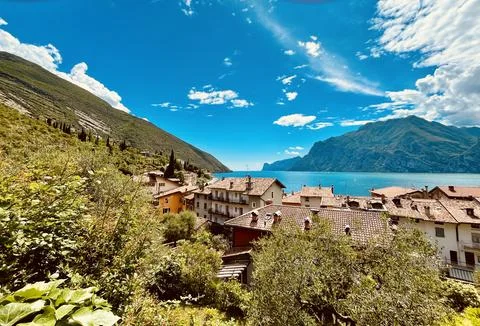 Lake of Garda Foto stock