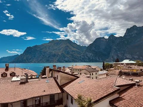 Lake of Garda Foto stock
