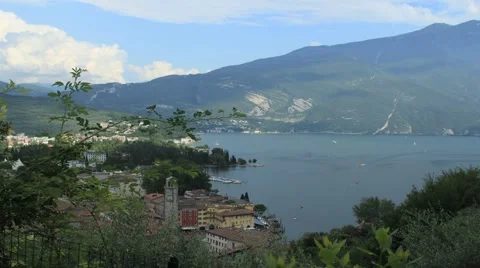 Lake Garda Timelapse Stock-Footage 43135094