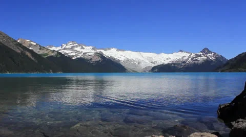 Lake Garibaldi 006.mp4 Stock Footage 26063101