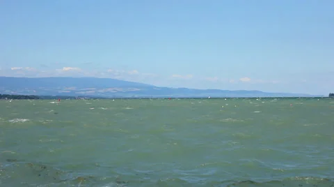 Lake Geneva Stock Footage 34693532