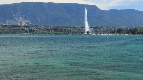 Lake Geneva Stock Footage 137118679
