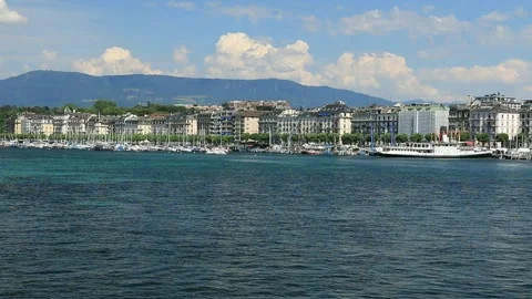 Lake Geneva Stock Footage 137119756