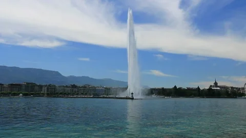 Lake Geneva Stock Footage 137121318