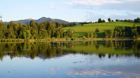 Lake from Germany Stockbeeldmateriaal 128054311