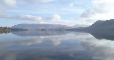 Lake of Glass Stock Footage 127154115