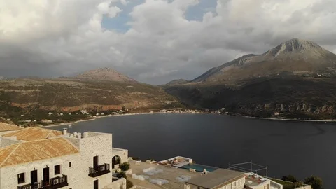 Lake in greece Video stock 106946863