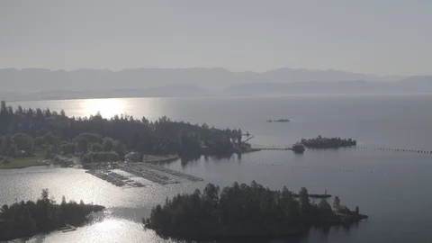 Lake Harbour Stock Footage 122140069