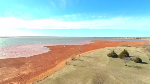 Lake Hefner Video stock 72909345