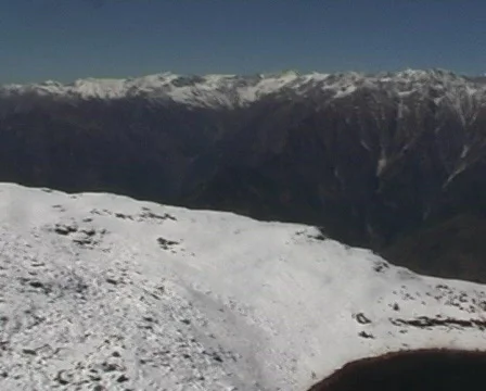 Lake on the high mountain Video stock 284798