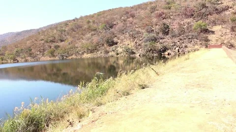 Lake in the hills Stock Footage 51719472