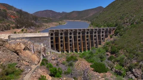 Lake Hodges Dam Stock Footage 337204581