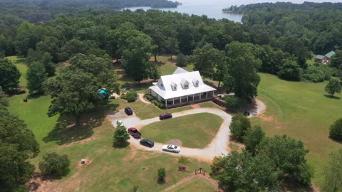 Lake house Vídeo Stock 243744871