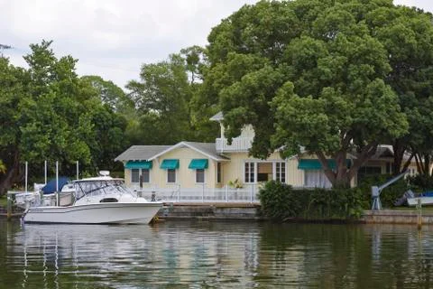 Lake House  Stock Photos
