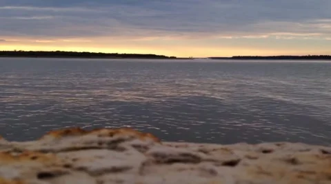 Lake Hyperlapse Stock Footage 41342468