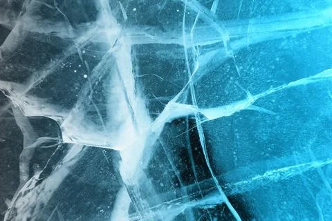 Lake ice Stock-Fotos