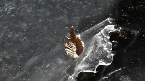 Lake Ice_01 Stock Footage 2245233