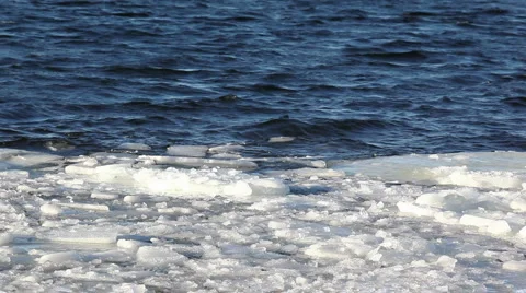 Lake Ice_04 Stock Footage 2239129